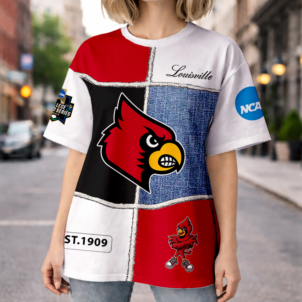 LIMITED EDITION - NEW CUSTOMIZED NCAA CWS26 ULC LOUISVILLE CARDINALS HOODIE, T-SHIRTS, ZIP HOODIE, SWEATSHIRTS & POLO SHIRT