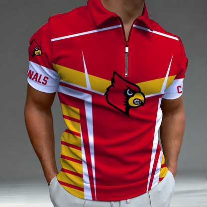[FAN FAVORITE] NEW CUSTOMIZED NCAA CWS26 ULC LOUISVILLE CARDINALS POLO SHIRT