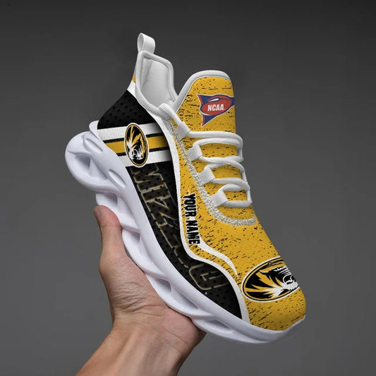 EXCLUSIVE EDITION - NEW CUSTOMIZED NCAA FBS26 MST MISSOURI TIGERS CLUNKY SNEAKERS