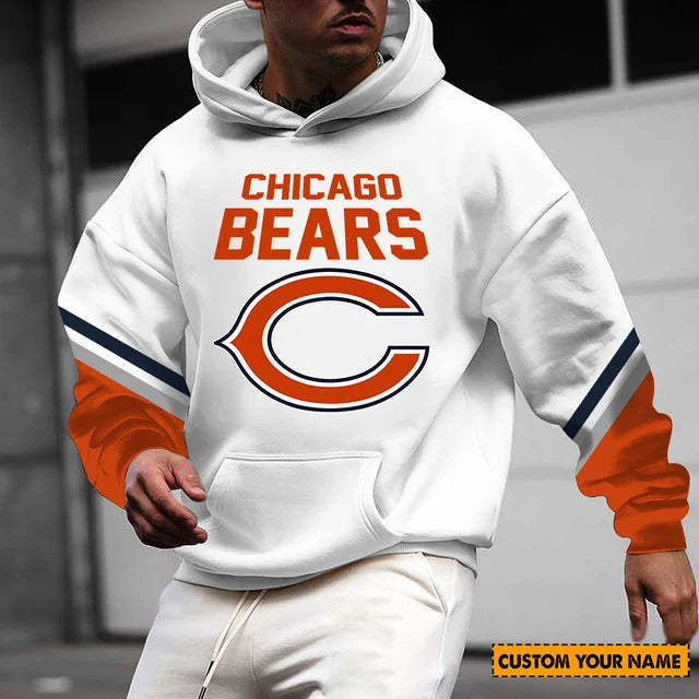 ELITE EDITION - NEW CUSTOMIZED NFL26 CCB CHICAGO BEARS HOODIE, ZIP HOODIE, POLO SHIRT, ZIP POLO SHIRT, T-SHIRT & SWEATSHIRT