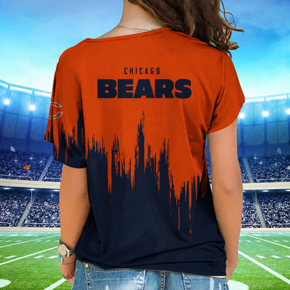 [SPECIAL OFFER] NEW CUSTOMIZED NFL26 CCB CHICAGO BEARS SHOULDER SHIRT
