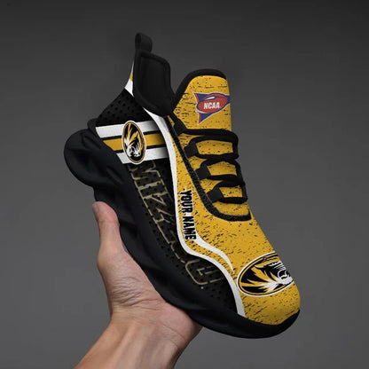 EXCLUSIVE EDITION - NEW CUSTOMIZED NCAA FBS26 MST MISSOURI TIGERS CLUNKY SNEAKERS