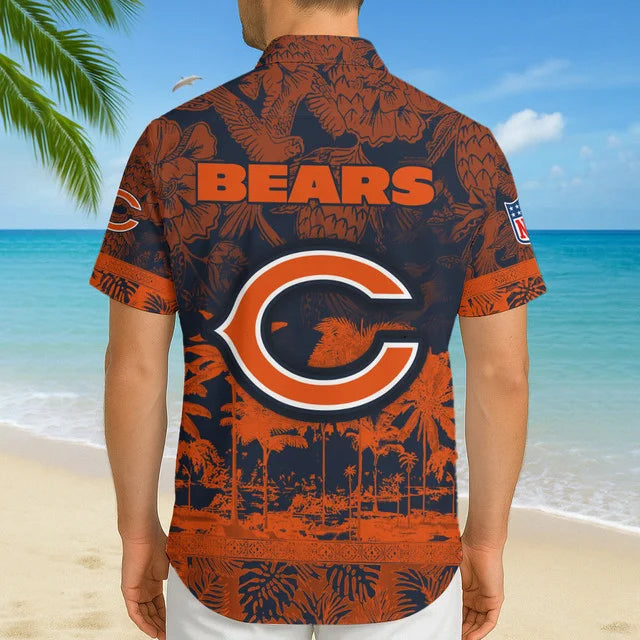 LIMITED EDITION - NEW CUSTOMIZED NFL26 CCB CHICAGO BEARS UNISEX HAWAIIAN SHIRT