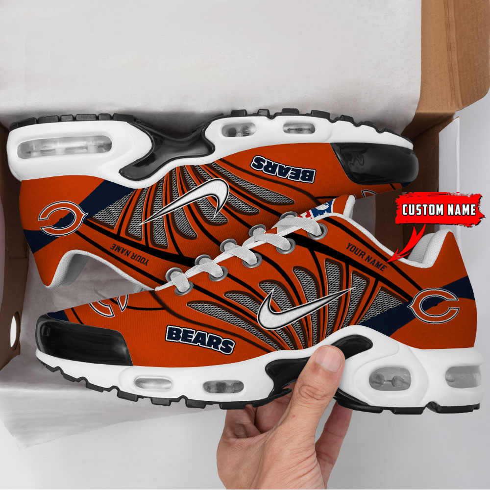 [SPECIAL OFFER] NEW CUSTOMIZED NFL26 CCB CHICAGO BEARS AIR MAX PLUS SNEAKERS