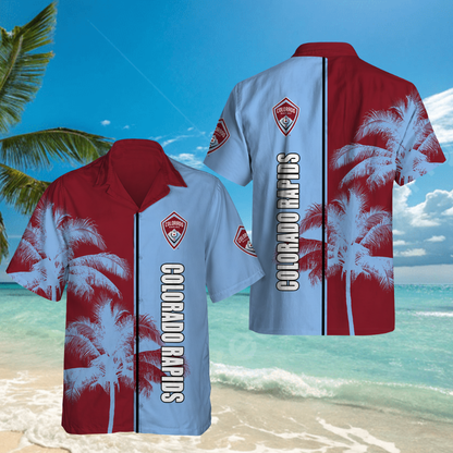 TOP SELLING - NEW CUSTOMIZED MLS26 CLR COLORADO RAPIDS UNISEX HAWAIIAN SHIRT