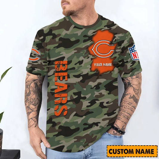 LIMITED EDITION - NEW CUSTOMIZED NFL26 CCB CHICAGO BEARS T-SHIRT, POLO SHIRT, ZIP POLO SHIRT, SWEATSHIRT, HOODIE & ZIP HOODIE