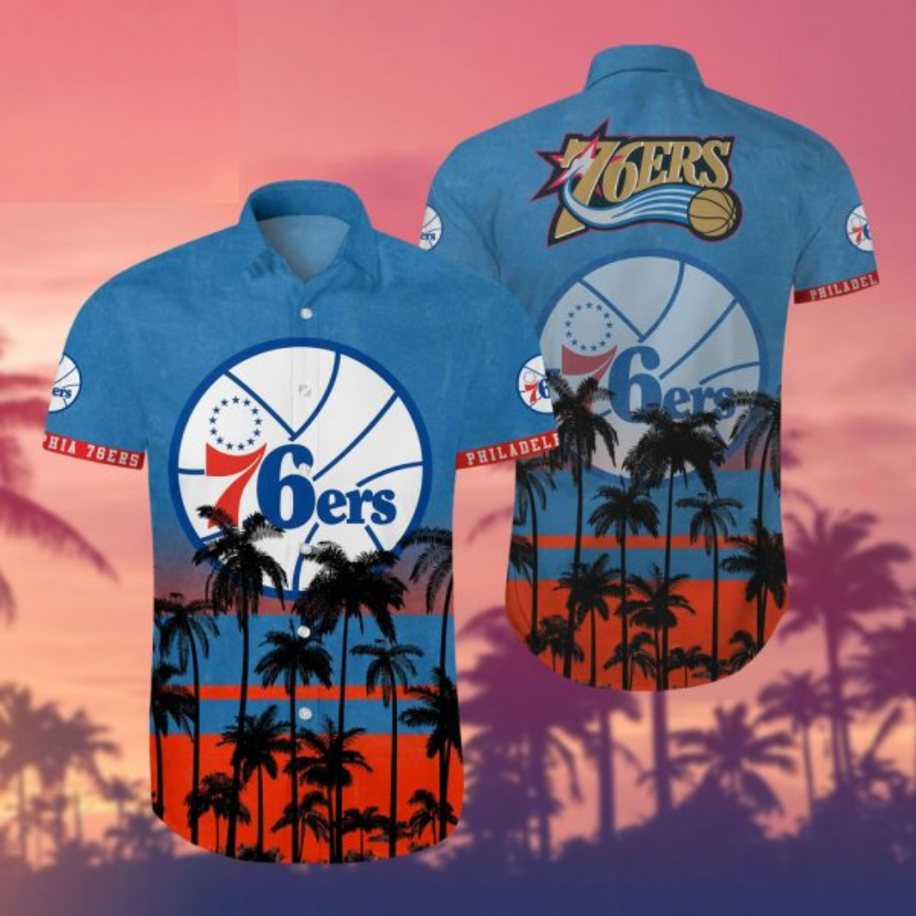LIMITED EDITION - NEW CUSTOMIZED NBA26 P76 PHILADELPHIA 76ERS UNISEX HAWAIIAN SHIRT