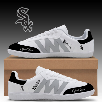 [FLASH SALE] NEW CUSTOMIZED MLB26 CWS CHICAGO WHITE SOX CLASSIC SNEAKERS