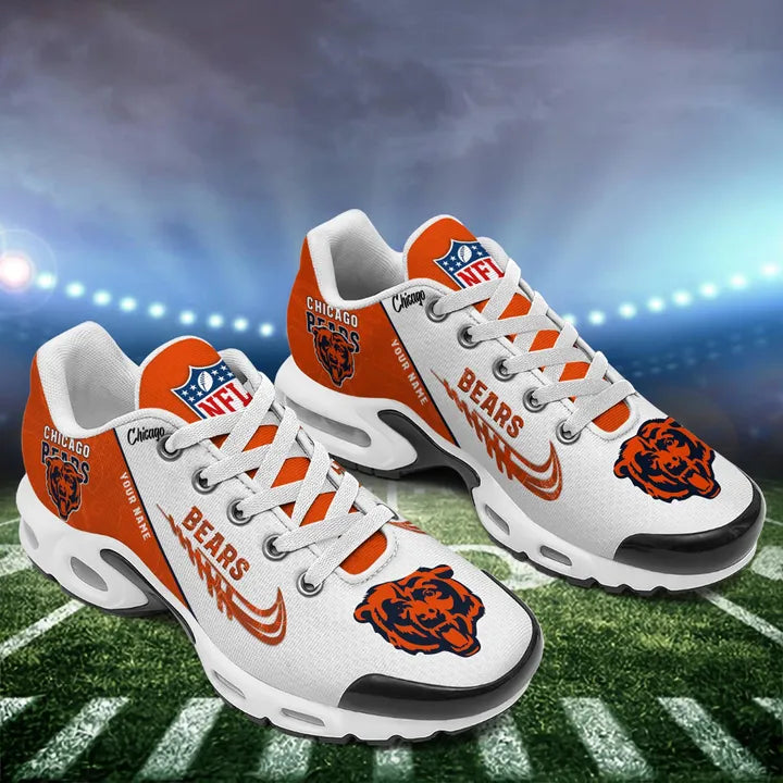 LIMITED EDITION - NEW CUSTOMIZED NFL26 CCB CHICAGO BEARS AIR MAX PLUS SNEAKERS