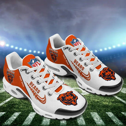 LIMITED EDITION - NEW CUSTOMIZED NFL26 CCB CHICAGO BEARS AIR MAX PLUS SNEAKERS