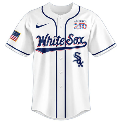 LIMITED EDITION - NEW CUSTOMIZED MLB26 CWS CHICAGO WHITE SOX BASEBALL JERSEY