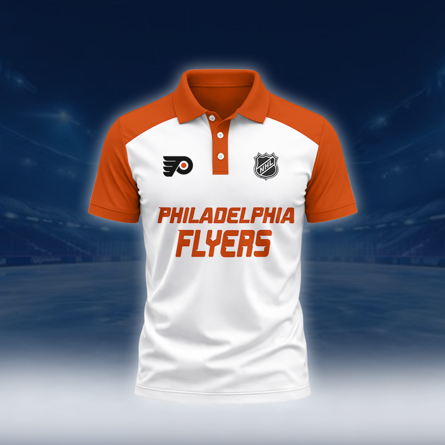 LIMITED EDITION - NEW CUSTOMIZED NHL27 PPF PHILADELPHIA FLYERS UNISEX T-SHIRT, POLO, HOODIE & SWEASHIRTS