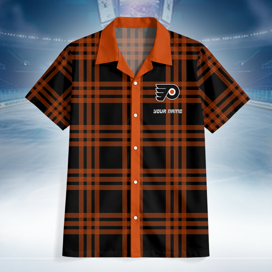 LIMITED EDITION - NEW CUSTOMIZED NHL27 PPF PHILADELPHIA FLYERS UNISEX HAWAIIAN SHIRT