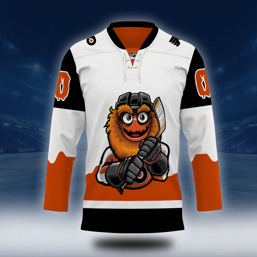 LIMITED EDITION - NEW CUSTOMIZED NHL27 PPF PHILADELPHIA FLYERS UNISEX HOCKEY JERSEY