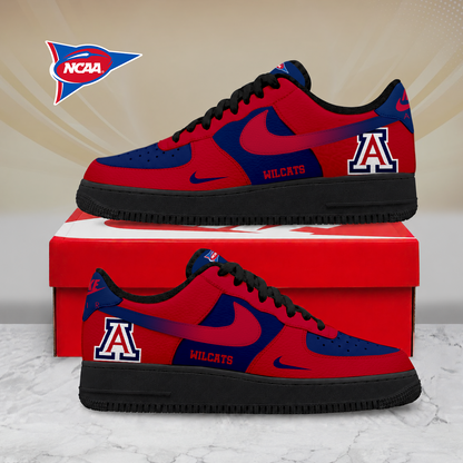 SPECIAL EDITION - NEW CUSTOMIZED NCAA FBS27 ARW ARIZONA WILDCATS AF1 SHOES