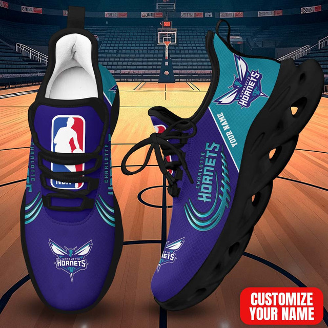 LIMITED EDITION - NEW CUSTOMIZED NBA27 CHO CHARLOTTE HORNETS PREMIUM CLUNKY SNEAKERS