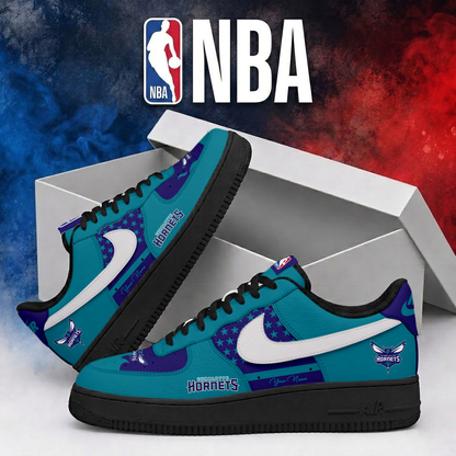 LIMITED EDITION - NEW CUSTOMIZED NBA27 CHO CHARLOTTE HORNETS AF1 SHOES