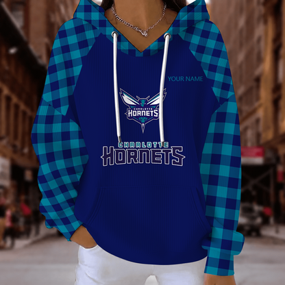[HOT DEAL] NEW CUSTOMIZED NBA27 CHO CHARLOTTE HORNETS  RIBBED HOODIE & SWEATSHIRT