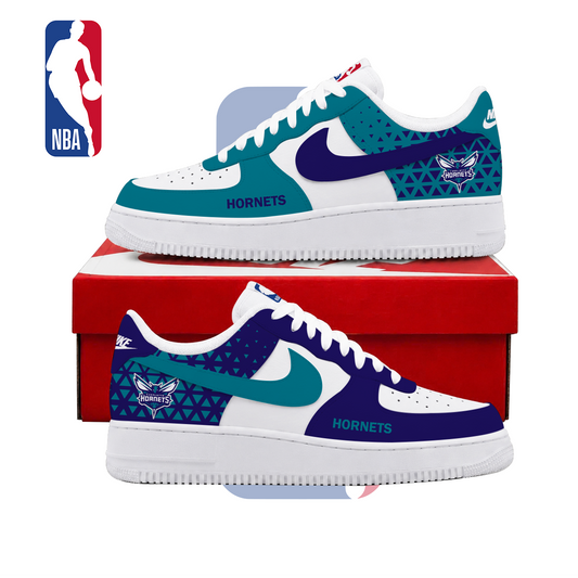 LIMITED EDITION - NEW CUSTOMIZED NBA27 CHO CHARLOTTE HORNETS AF1 SHOES