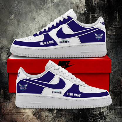 LIMITED EDITION - NEW CUSTOMIZED NBA27 CHO CHARLOTTE HORNETS AF1 SHOES