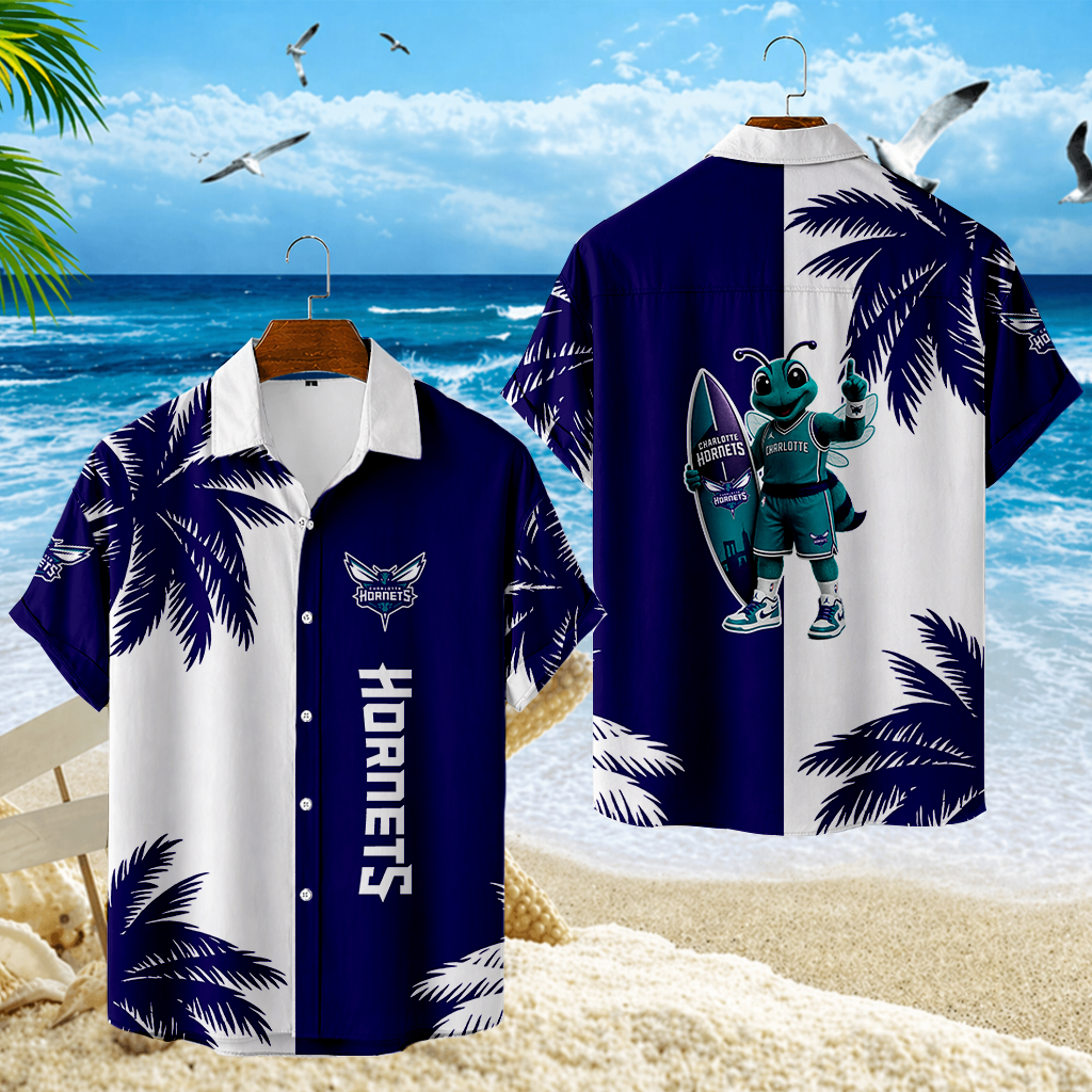 LIMITED EDITION - NEW CUSTOMIZED NBA27 CHO CHARLOTTE HORNETS UNISEX HAWAIIAN SHIRT