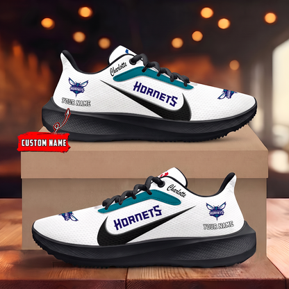 [HOT DEAL] NEW CUSTOMIZED NBA27 CHO CHARLOTTE HORNETS ROAD RUNNING SHOES