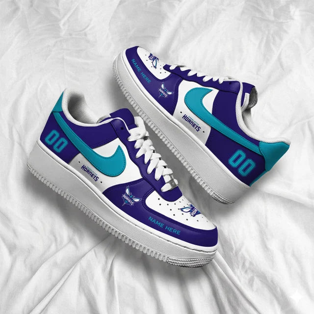 [HOT DEAL] NEW CUSTOMIZED NBA27 CHO CHARLOTTE HORNETS AF1 SHOES