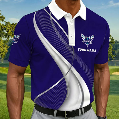 LIMITED EDITION - NEW CUSTOMIZED NBA27 CHO CHARLOTTE HORNETS POLO SHIRT, ZIP POLO SHIRT & T-SHIRTS
