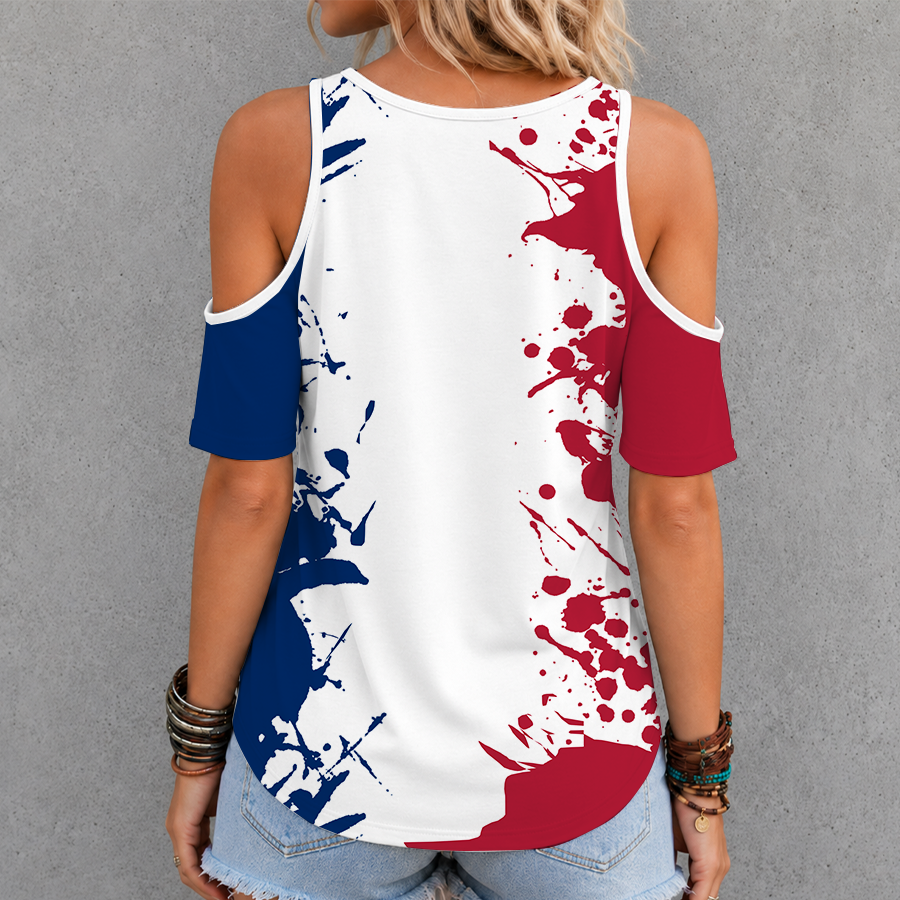 [FAN FAVORITE] NEW CUSTOMIZED NCAA MAM27 GOB GONZAGA BULLDOGS CRISS CROSS V-NECK TOP