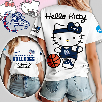 LIMITED EDITION - NEW CUSTOMIZED MAM NCAA27 GOB GO BULLDOGS HELLO KITTY T-SHIRT, SWEATSHIRT, HOODIE & ZIP HOODIE