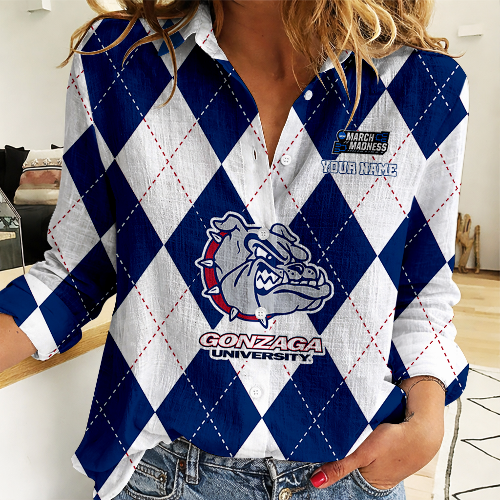 LIMITED DROP - NEW CUSTOMIZED | NCAA MAM27 GOB GO BULLDOGS WOMEN CASUAL SHIRT FOR FAN