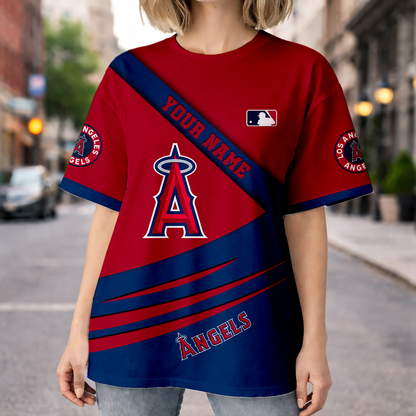 LIMITED EDITION - NEW CUSTOMIZED MLB27 LAA LOS ANGELES ANGELS UNISEX T-SHIRT, POLO, HOODIE & JACKETS