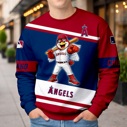 LIMITED EDITION - NEW CUSTOMIZED MLB27 LAA LOS ANGELES ANGELS UNISEX T-SHIRT, HOODIE & JACKETS