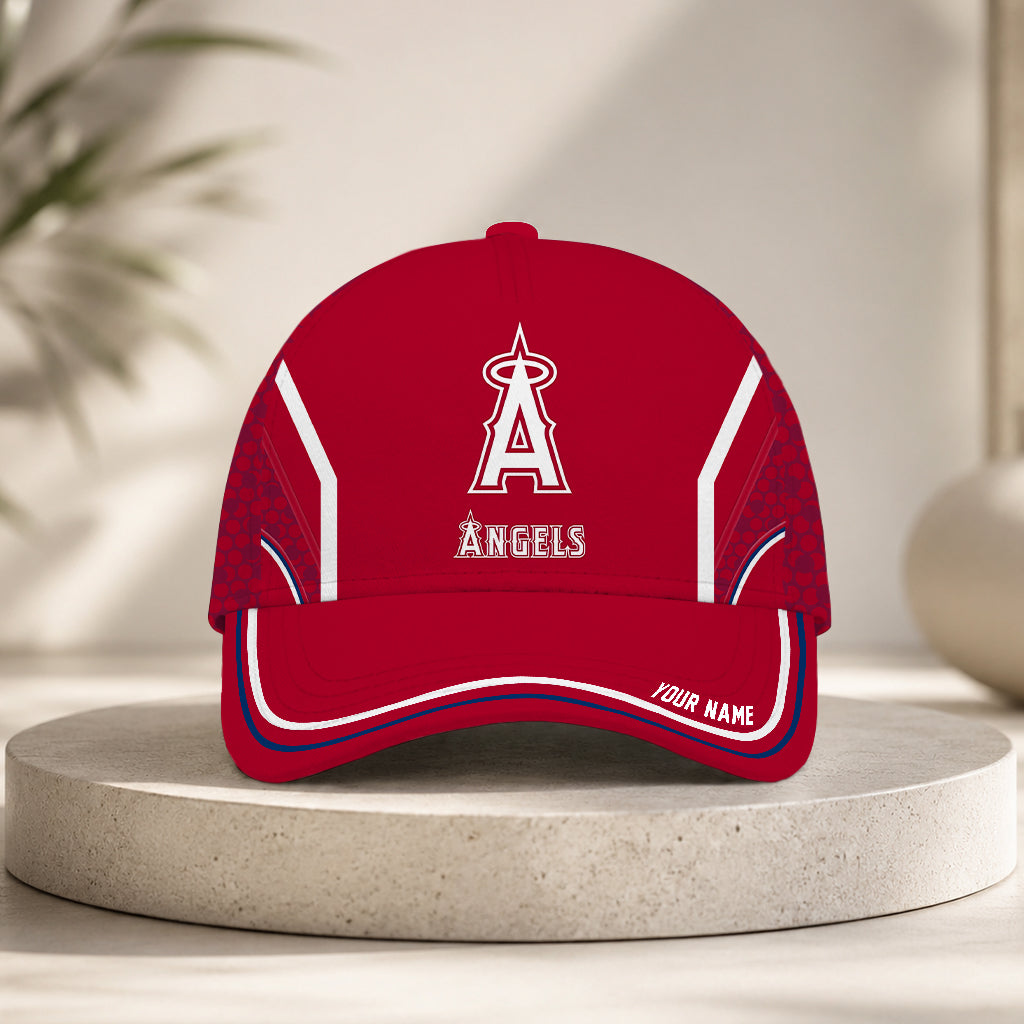 ELITE EDITION - NEW CUSTOMIZED MLB27 LAA LOS ANGELES ANGELS CLASSIC CAP