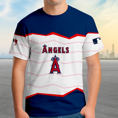 LIMITED EDITION - NEW CUSTOMIZED MLB27 LAA LOS ANGELES ANGELS UNISEX T-SHIRT, SWEASHIRTS, HOODIE & JACKETS