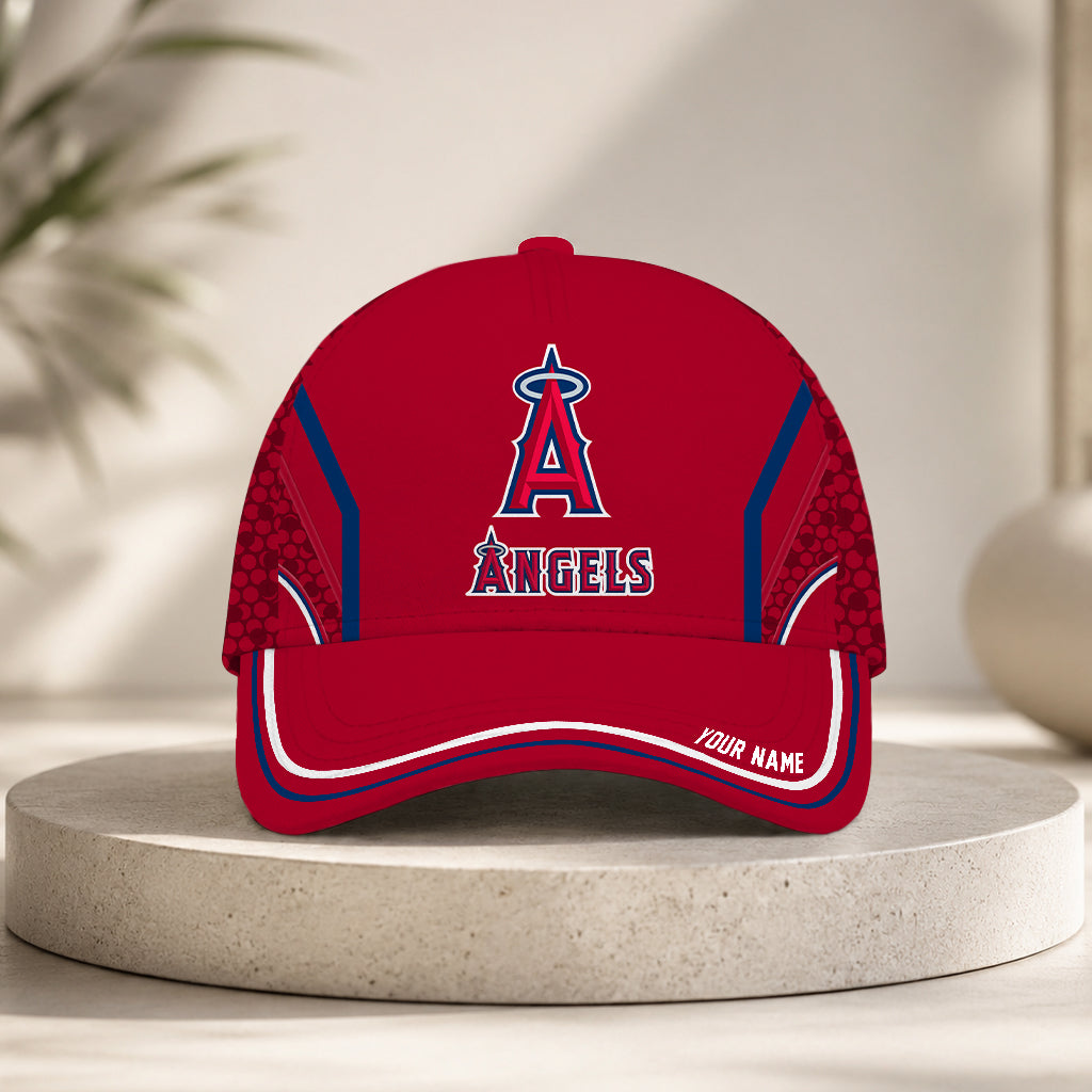ELITE EDITION - NEW CUSTOMIZED MLB27 LAA LOS ANGELES ANGELS CLASSIC CAP