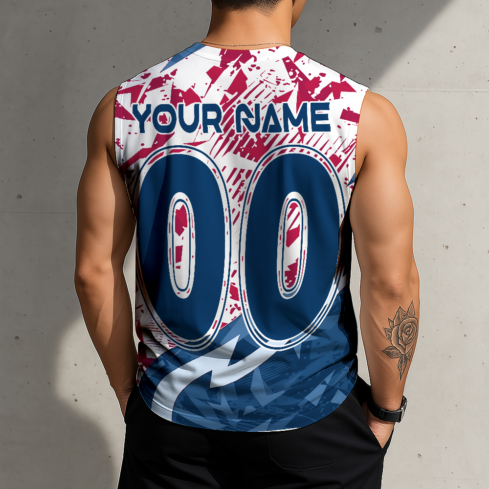 LIMITED EDITION - NEW CUSTOMIZED MLB27 LAA LOS ANGELES ANGELS TANKTOP & GYM SHIRT