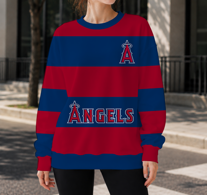 LIMITED EDITION - NEW CUSTOMIZED MLB27 LAA LOS ANGELES ANGELS UNISEX SWEATSHIRT