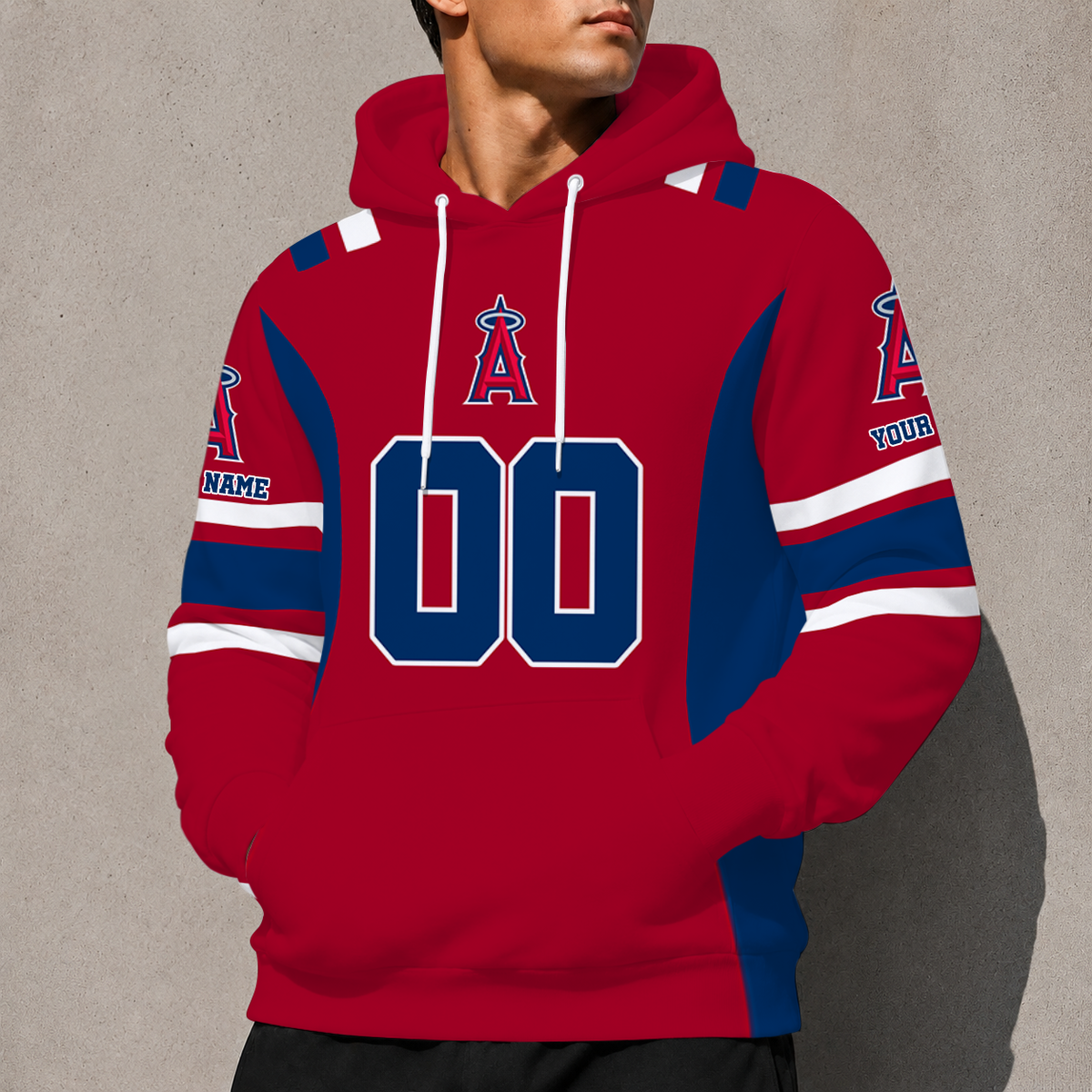 SPECIAL EDITION - NEW CUSTOMIZED MLB27 LAA LOS ANGELES ANGELS HOODIE, ZIP HOODIE, T-SHIRT, POLO SHIRT, ZIP POLO SHIRT & SWEATSHIRT