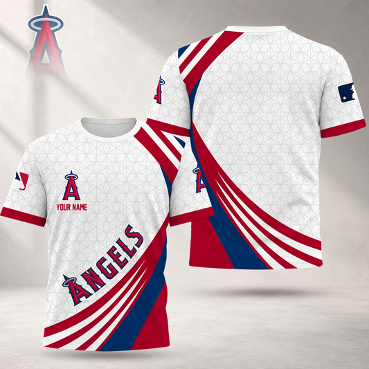 LIMITED EDITION - NEW CUSTOMIZED MLB27 LAA LOS ANGELES ANGELS T-SHIRT, POLO SHIRT, ZIP POLO SHIRT, SWEATSHIRT, HOODIE & ZIP HOODIE