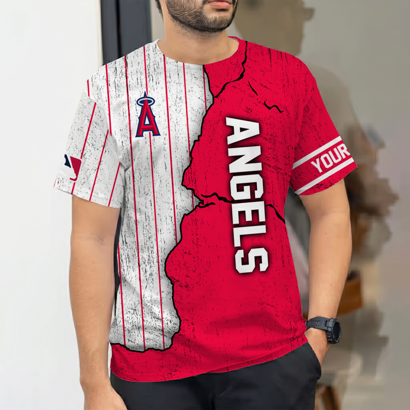 LIMITED EDITION - NEW CUSTOMIZED MLB27 LAA LOS ANGELES ANGELS T-SHIRT, HOODIE, ZIP HOODIE