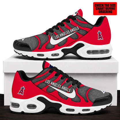[FLASH SALE] NEW CUSTOMIZED MLB27 LAA LOS ANGELES ANGELS AIR MAX PLUS SNEAKERS