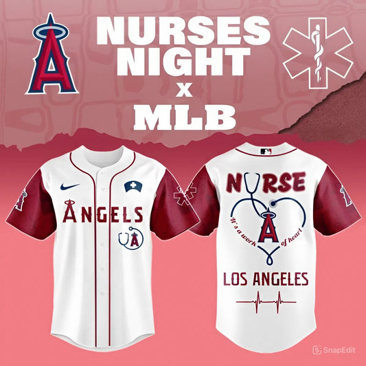 LIMITED EDITION - NEW CUSTOMIZED MLB27 LAA LOS ANGELES ANGELS BASEBALL JERSEY