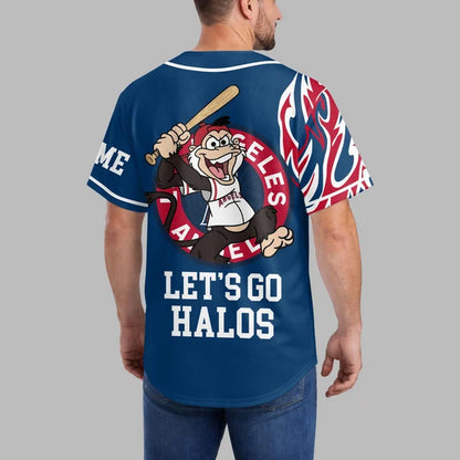 [FLASH SALE] NEW CUSTOMIZED MLB27 LAA LOS ANGELES ANGELS BASEBALL JERSEY