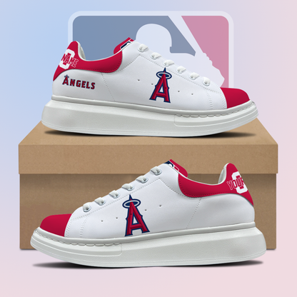 [FLASH SALE] NEW CUSTOMIZED MLB27 LAA LOS ANGELES ANGELS MCQUEEN SHOES