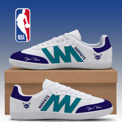 LIMITED EDITION - NEW CUSTOMIZED NBA27 CHO CHARLOTTE HORNETS CLASSIC SNEAKERS
