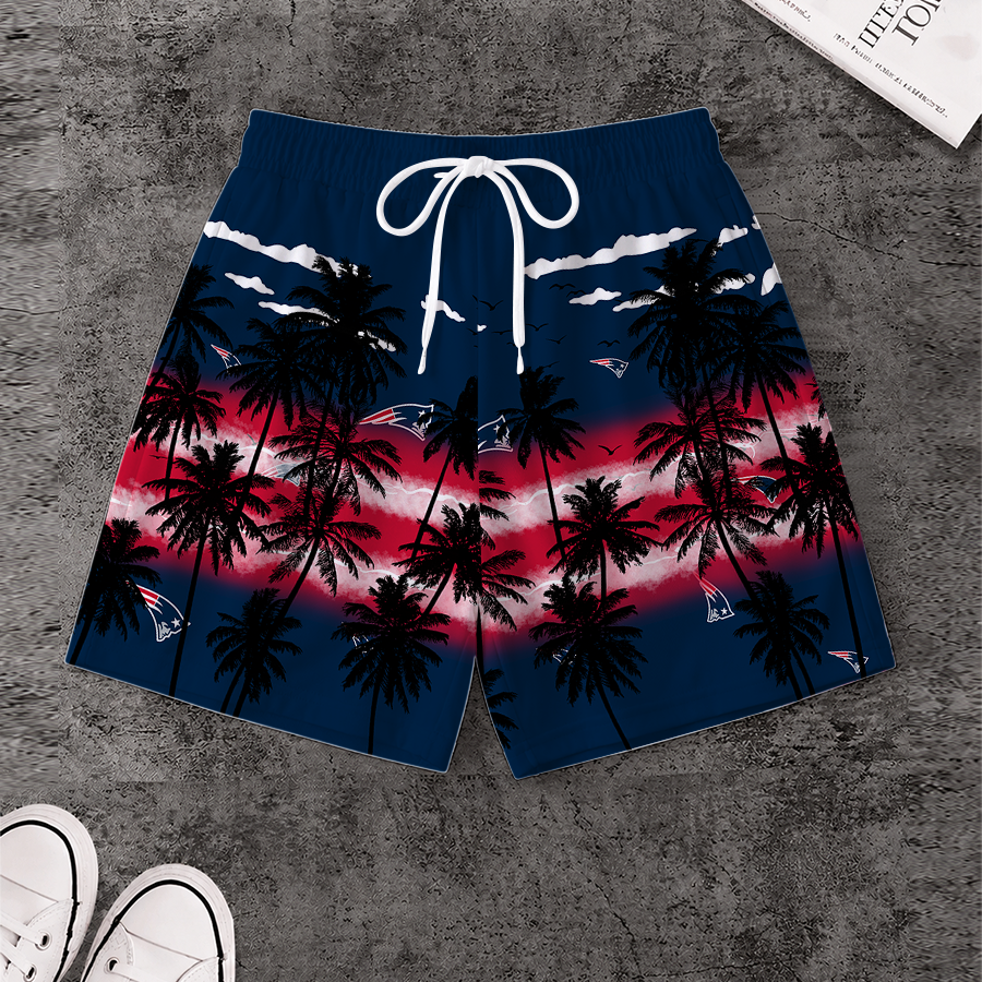 LIMITED EDITION - NEW CUSTOMIZED NFL27 NEP NEW ENGLAND PATRIOTS SHORT PANTS