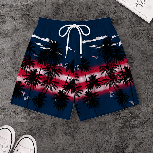 LIMITED EDITION - NEW CUSTOMIZED NFL27 NEP NEW ENGLAND PATRIOTS SHORT PANTS