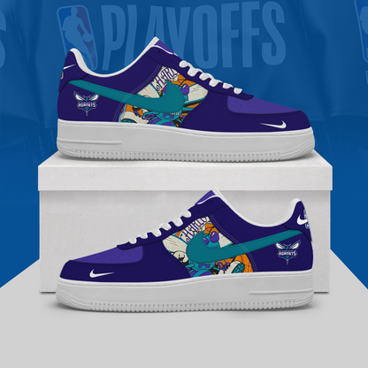 [HOT DEAL] NEW CUSTOMIZED NBA27 CHO CHARLOTTE HORNETS AF1 SHOES