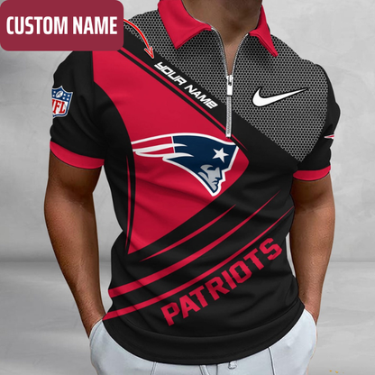 VIRAL EDITION - NEW CUSTOMIZED NFL27 NEP NEW ENGLAND PATRIOTS POLO SHIRT, ZIP POLO SHIRT & T-SHIRTS
